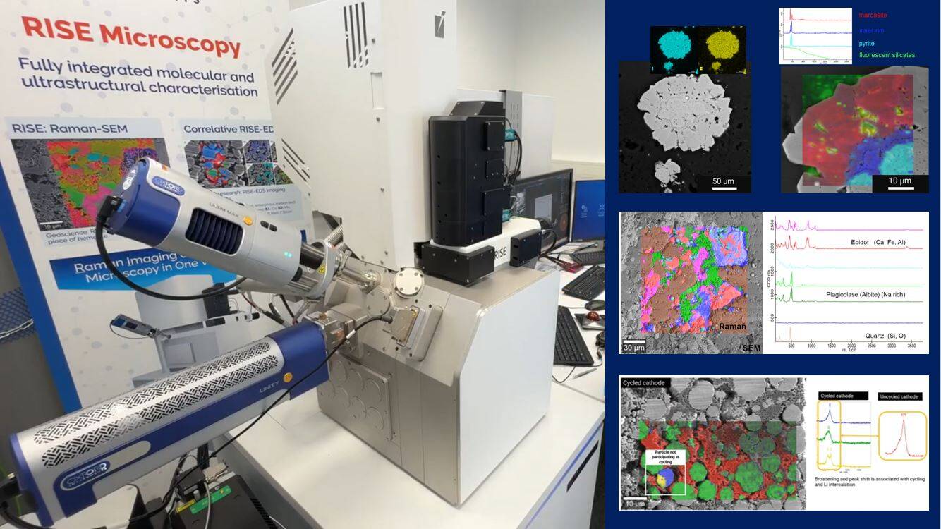 RISE-Raman-SEM: Sự kết hợp hoàn hảo giữa cấu trúc siêu vi và bản chất phân tử