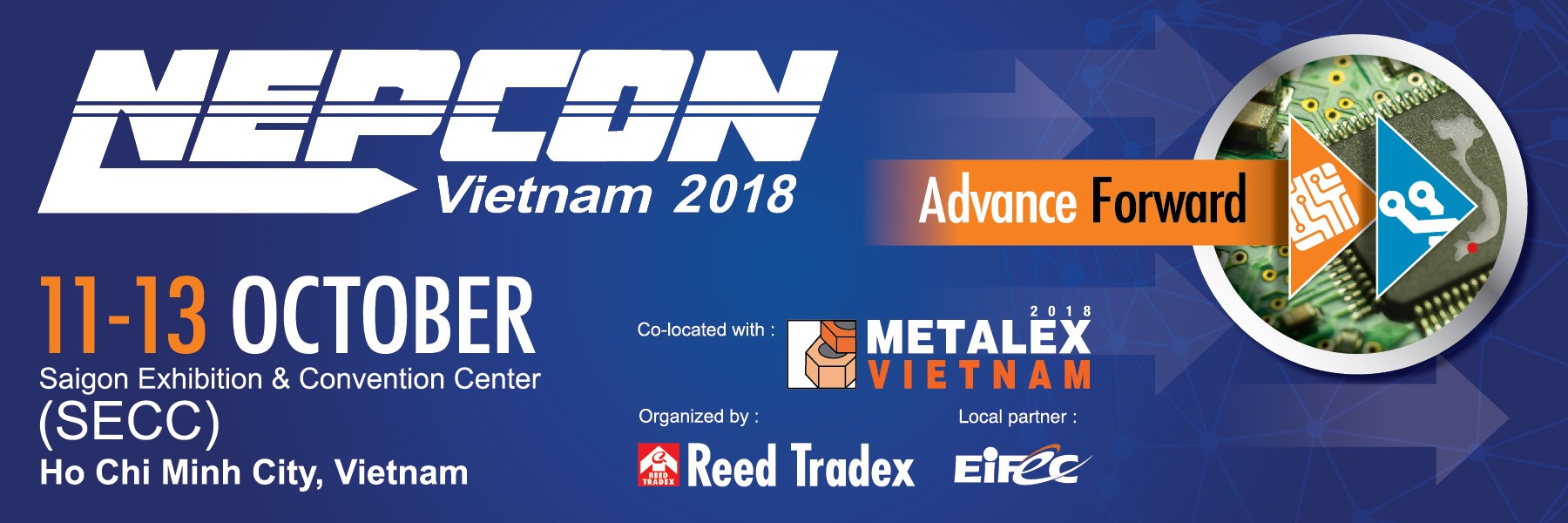 Thư mời tham dự triển lãm Metalex/Nepcon 2018 