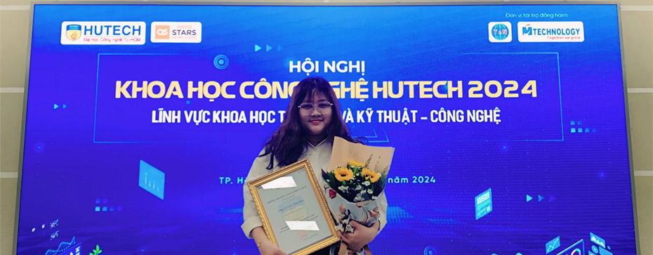 MTECHNOLOGY tham dự "Hội nghị Khoa học Công nghệ HUTECH 2024"