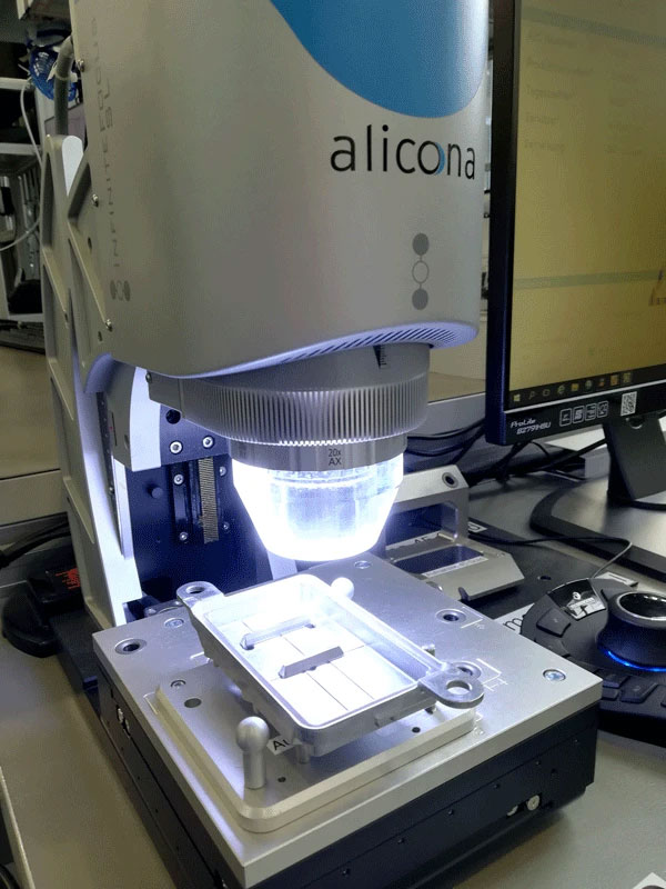 Vitesco measurement with InfiniteFocusSL