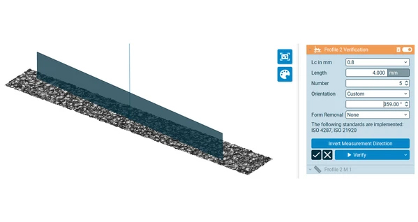 Custom roughness profiles
