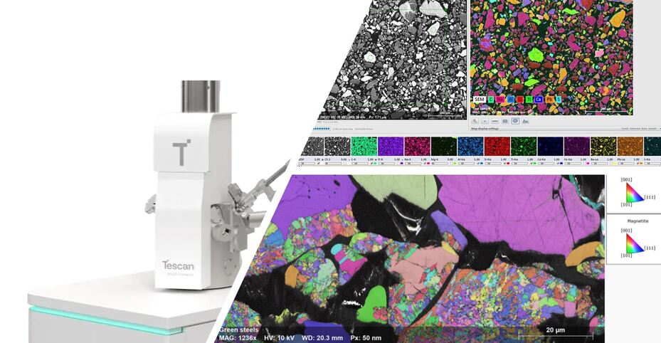 Hệ kính hiển vi điện tử quét (SEM) TESCAN VEGA tích hợp EDS & EBSD Bruker – Giải pháp phân tích vi cấu trúc toàn diện